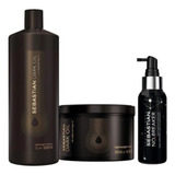 Kit Sebastian Dark Shampoo 1l Máscara 500ml No Breaker