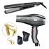 Kit Secador E Prancha De Cabelo Lizze Extreme Cinza 110v
