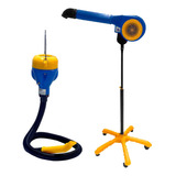 Kit Secador Pet Soprador H2out Azul 110v Atacama Original