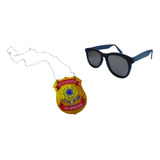 Kit Segurança Das Alianças Óculos E Distintivo mdf Festa
