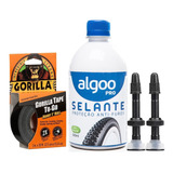 Kit Selante Tubeless Algoo 500ml Fita Gorilla Válvulas