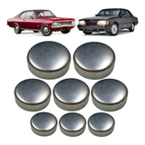 Kit Selo Tampa Bloco Motor Traseiro Lateral Opala 6cc