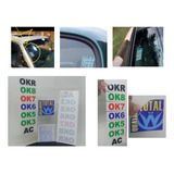 Kit Selos Ok Para brisa Fusca Itamar Adesivo Ok De Fábrica
