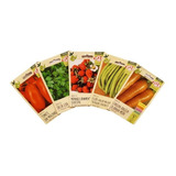 Kit Semente Minha Horta Cenoura vagem morango salsa tomate