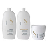 Kit Semi Di Lino Alfaparf Shampoo Condicionador E Máscara