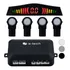 Kit Sensor Ré E tech 4 Pontos Modelo Oem Embutido