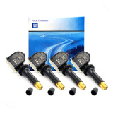 Kit Sensor Tpms Pressão Pneu Gm Prisma Onix Cruze Spin S10