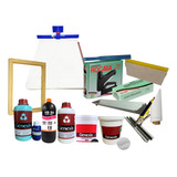Kit Serigrafia Iniciante Estampar Tecido