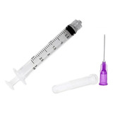 Kit Seringa 3ml Luer Lock C 100 Agulha 20x5 5 C 100