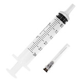 Kit Seringa 3ml Luer Slip C 100 Agulha 30x7 C 100 Capacidade Em Volume 3 Ml