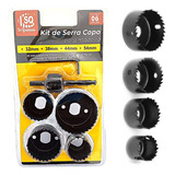 Kit Serra Copo Para Madeira