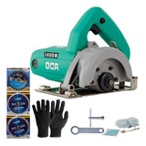 Kit Serra Marmore 1400w 220v Discos Luva 2 Anos Garantia