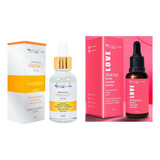 Kit Serum Facial Vitamina C Retinol E Ácido Hialurônico