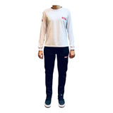 Kit Sesi Camiseta Longa Calça Helanca Escolar Infantil