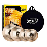 Kit Set De Pratos Zeus Evolution Pro Set C 14 16 20 Bag