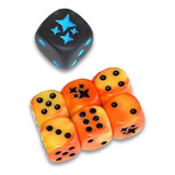Kit Sete Dados Marcadores D6 Pokémon Treinador Rpg Original