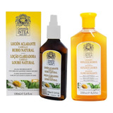 Kit Sh Loção Clareadora Camomila Intea P Cabelos Loiros
