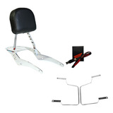 Kit Shadow 600 Sissy Bar Afastador De Alforge V2 Custom