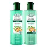 Kit Shampo E Condicionador Detox Gengibre Flores E Vegetais