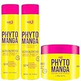 Kit Shampoo - Condicionador - Mascara Phytomanga Widi Care Reparação Ultra Nutritiva 300g