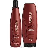 Kit Shampoo 300ml Máscara 250ml Force System Aneethun