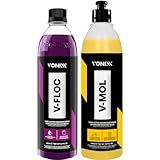 Kit Shampoo Automotivo Sujeira Pesada V Floc 500 Ml V Mol 500 Ml Vonixx