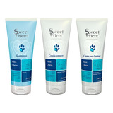 Kit Shampoo cond creme Pelos Claros 250ml Sweet Friend