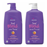 Kit Shampoo Condicionador Aussie 7n1 Total Miracle 778 Ml