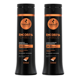 Kit Shampoo Condicionador Encorpa Cabelo 300ml Haskell