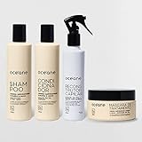 Kit Shampoo Condicionador Máscara De Tratamento Para Cabelos Quimicamente Tratados Reconstrutor 4 Produtos 