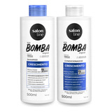 Kit Shampoo Condicionador Sos Bomba Salon Line 500ml