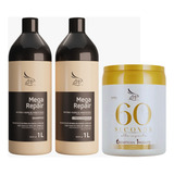 Kit Shampoo Condicionador Zap Mega Repair Mascara Hidratação