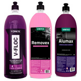 Kit Shampoo Desengraxante Removex Alumax V