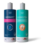 Kit Shampoo Dr clean Cloresten 500 Ml Hidrapet 500m