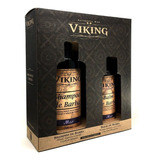 Kit Shampoo E Balm Para Barba   Mar   Viking Viking Kit Shampoo E Balm Para Barba   Mar   Viking Fragrância Mar De 280ml 350g