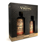 Kit Shampoo E Balm Para Barba Terra Viking Fragrância Terra De 280ml 350g