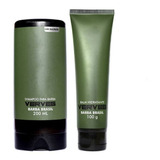 Kit Shampoo E Balm Para Barba Verveg Vegano Barba Brasil