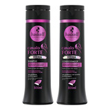 Kit Shampoo E Condicionador 300ml Haskell Cavalo Forte Hidra