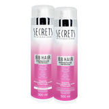 Kit Shampoo E Condicionador Bb Hair Secrets 8 Benefício 300m