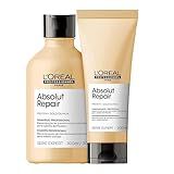 Kit Shampoo E Condicionador Loreal Professionnel Absolut Repair Gold Quinoa Protein Pequeno