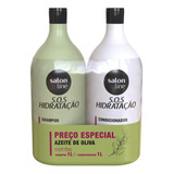 Kit Shampoo E Condicionador Sos Hidratação Salon Line 1 L