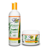 Kit Shampoo E Máscara Tratamento Capilar Silicon Mix Bambu