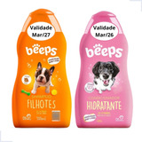 Kit Shampoo Filhotes E Condicionador Beeps Pet Cães Gatos