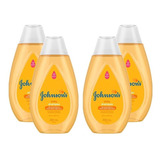 Kit Shampoo Johnsons Baby Regular 200ml Com 4 Unidades