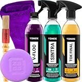 Kit Shampoo V Floc PH Neutro Cera Tok Final Sintra Fast Vonixx