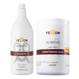 Kit Shampoo Yellow Nutritive 1 5l