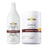 Kit Shampoo Yellow Nutritive 1 5l Máscara 1kg