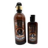Kit Shaving Gel De Barbear E Pós Barba Silver Line Classic