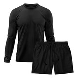 Kit Short Praia Academia