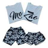 Kit Shorts Casal Camisa